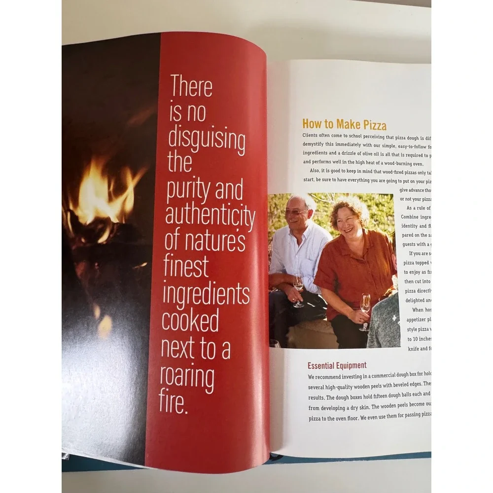 The Art of Wood Fired Cooking Andrea Mugnaini Hardcover Cookbook Gibbs Smith